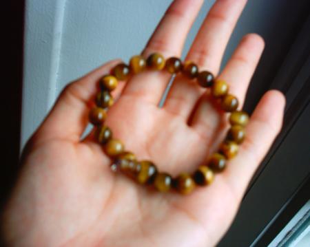 Mon bracelet oeil de tigre